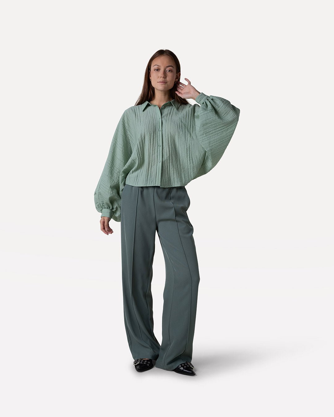 Estelle Pants in Moonlit Ivory