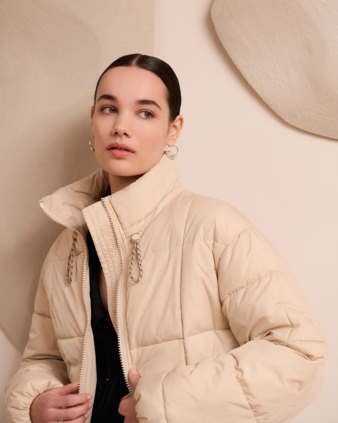 Mille oversized puffer