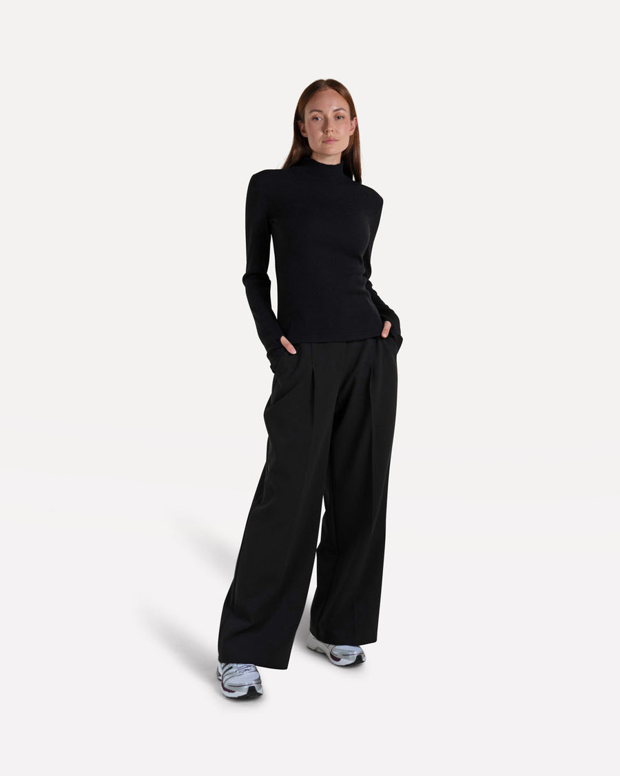 Moore pleated pants
