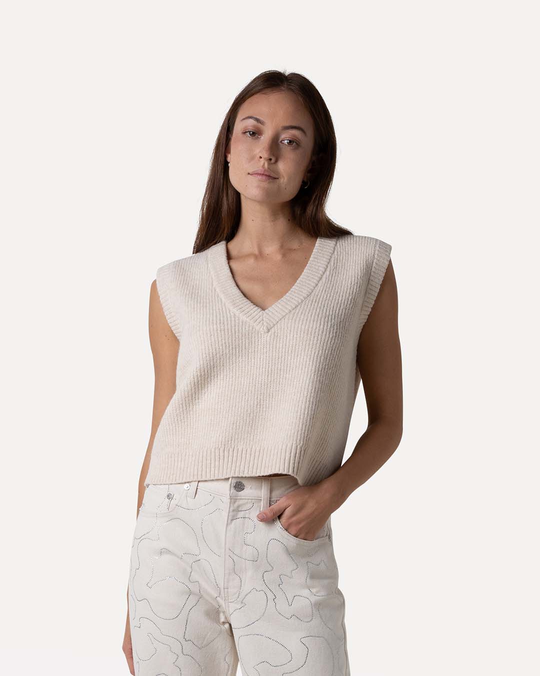 Noé knitted vest s/l