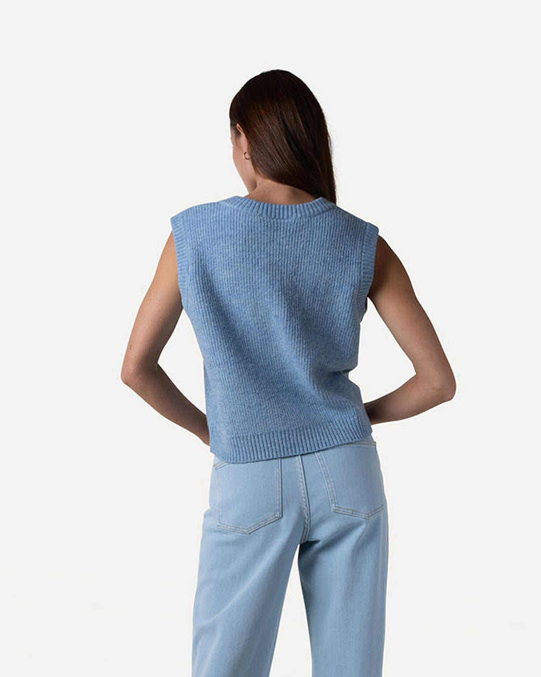 Noé knitted vest