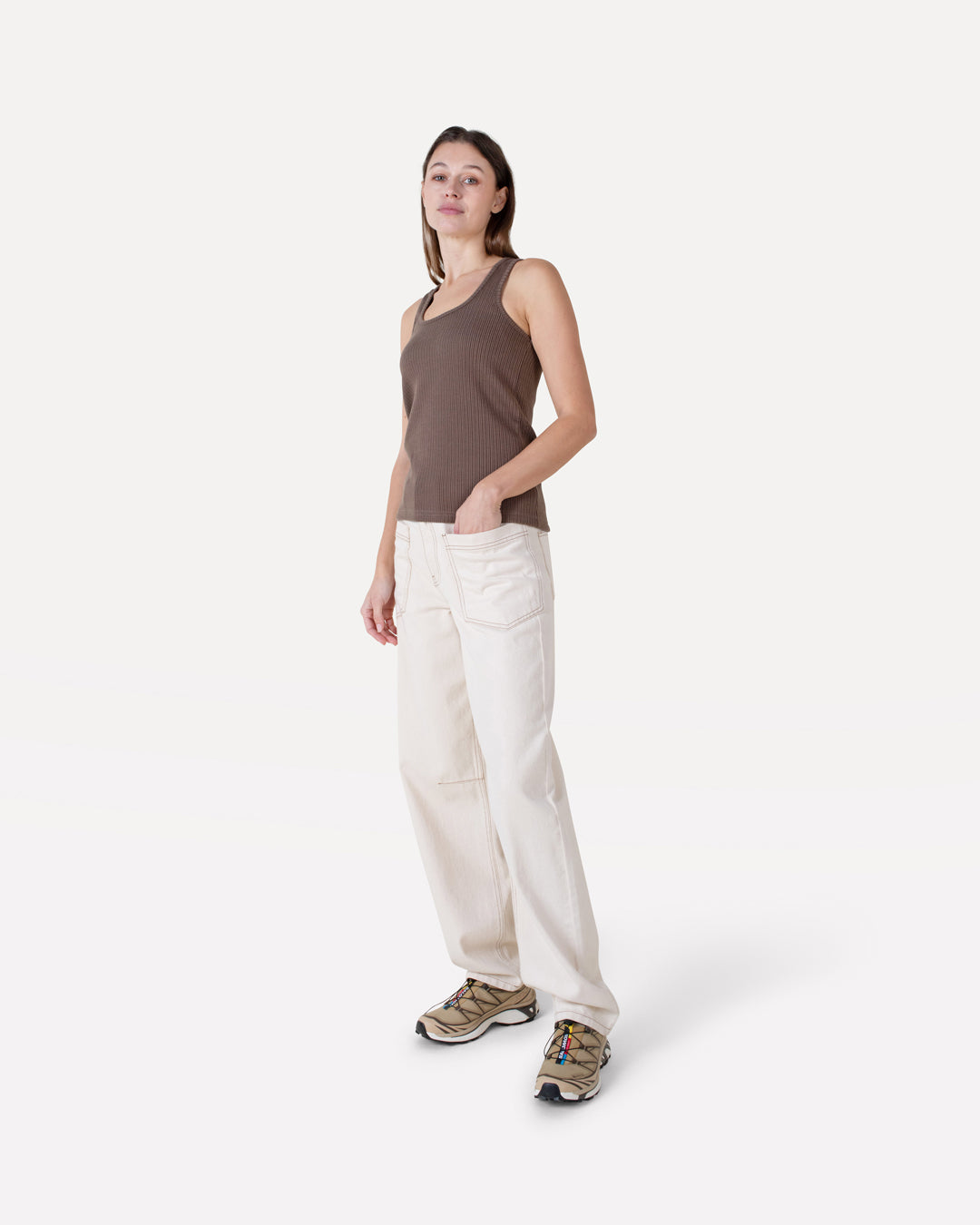 Nayomi natural denim pants