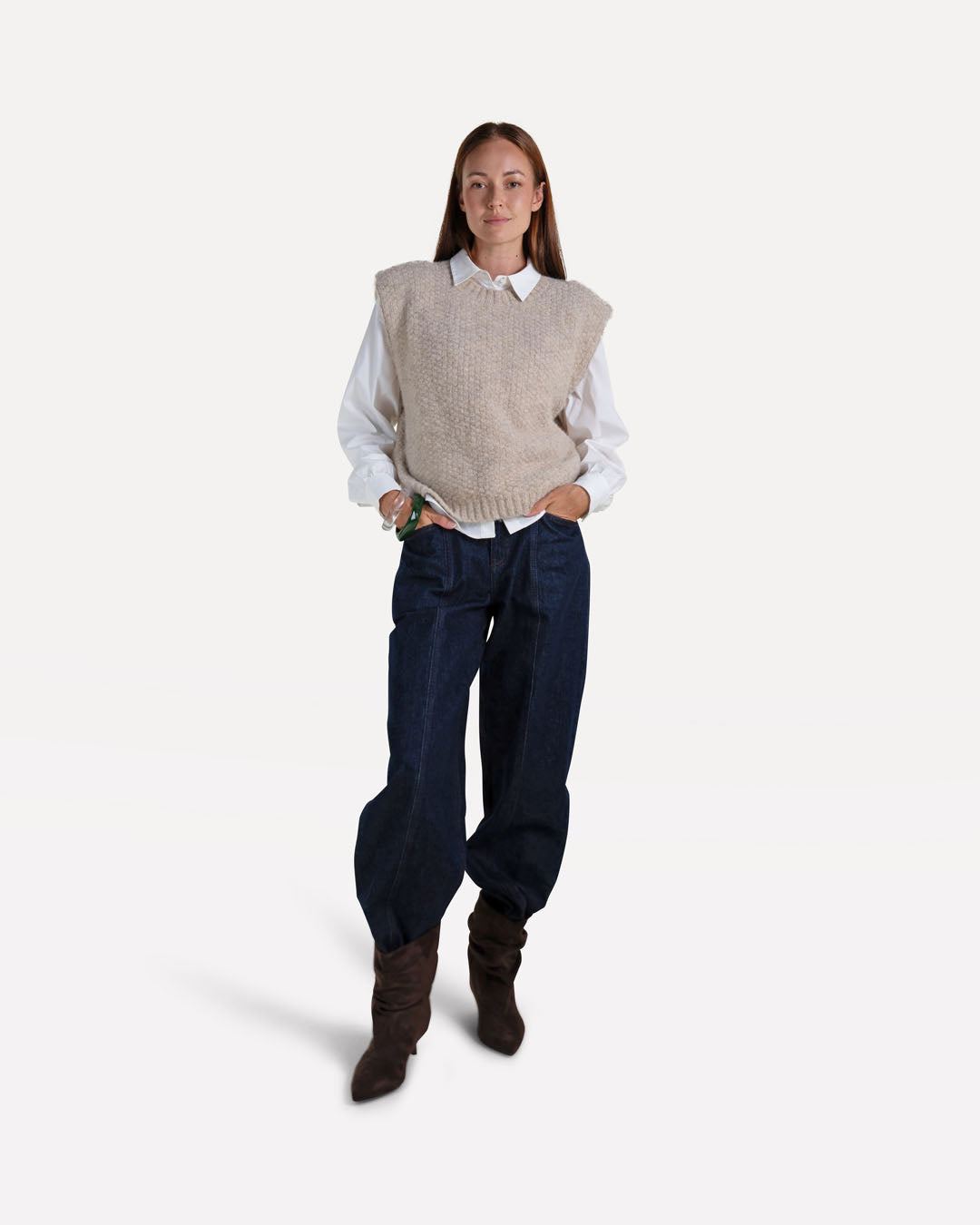Nicola knitted vest s/l