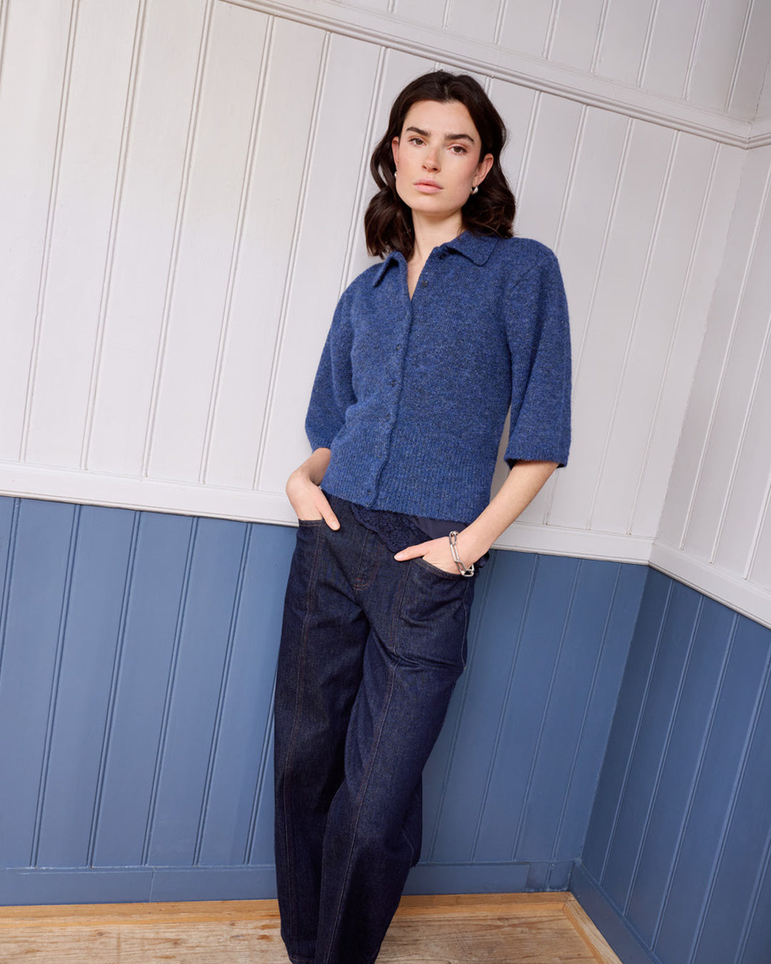 Talia knitted cardigan s/s