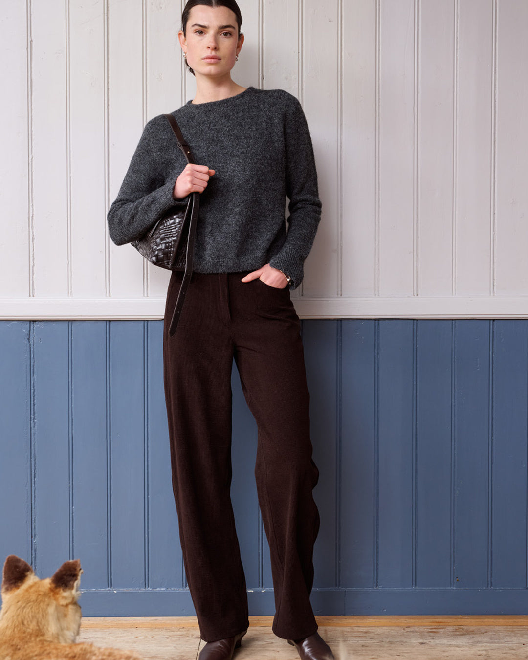 Suzanne knitted pull l/s