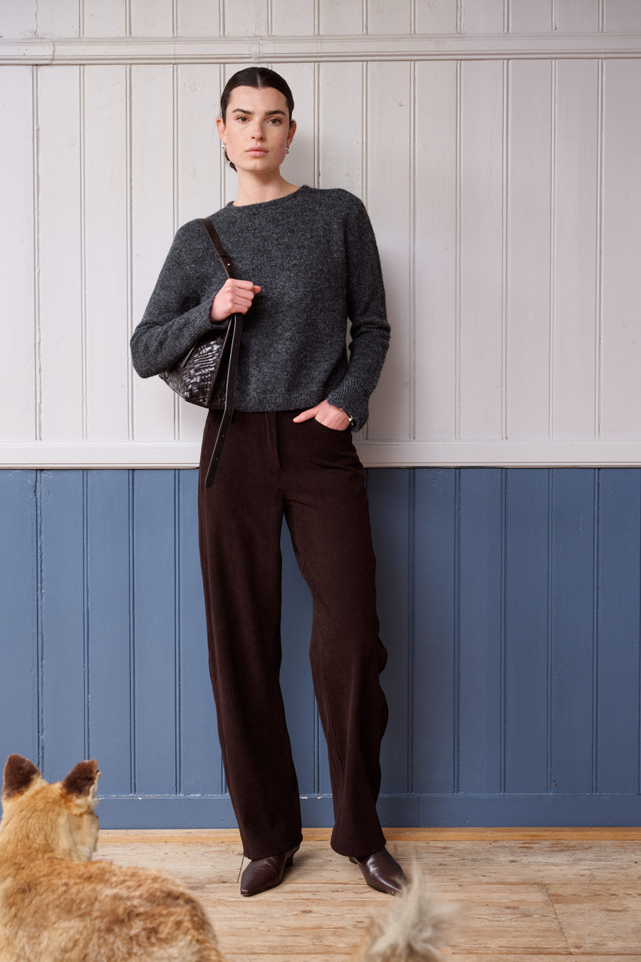 Suzanne knitted pull l/s