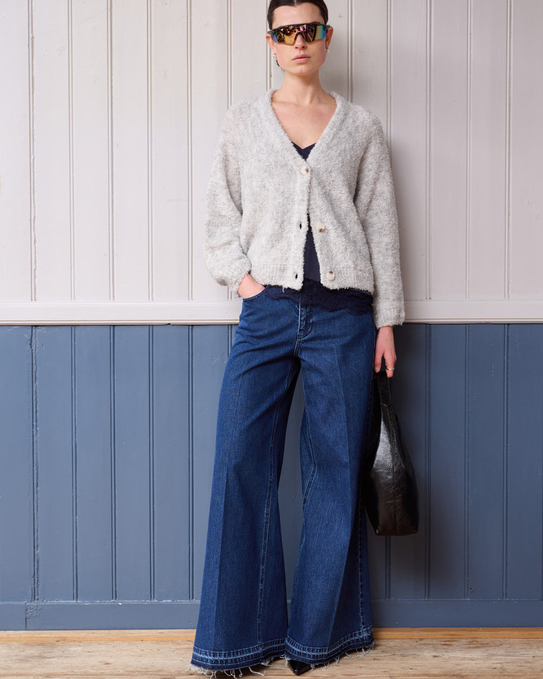 Juline knitted cardigan l/s