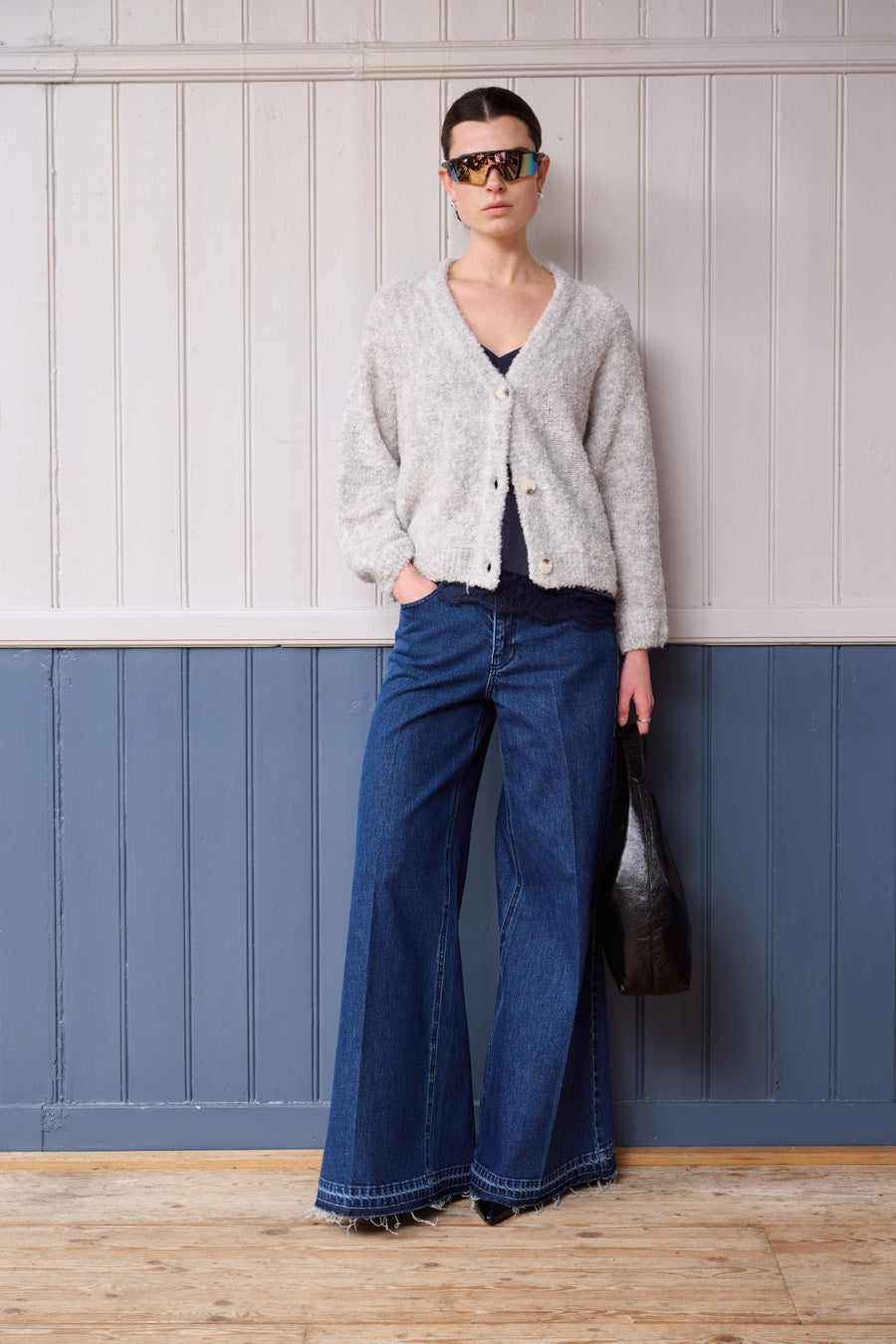 Juline knitted cardigan l/s