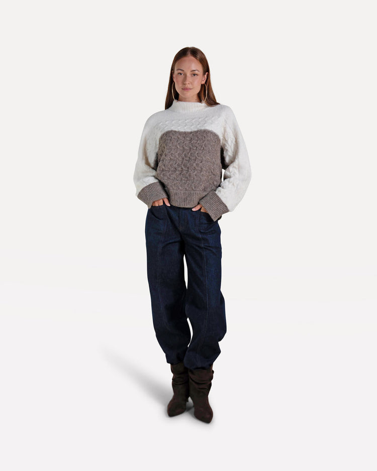 Denise knitted pull l/s