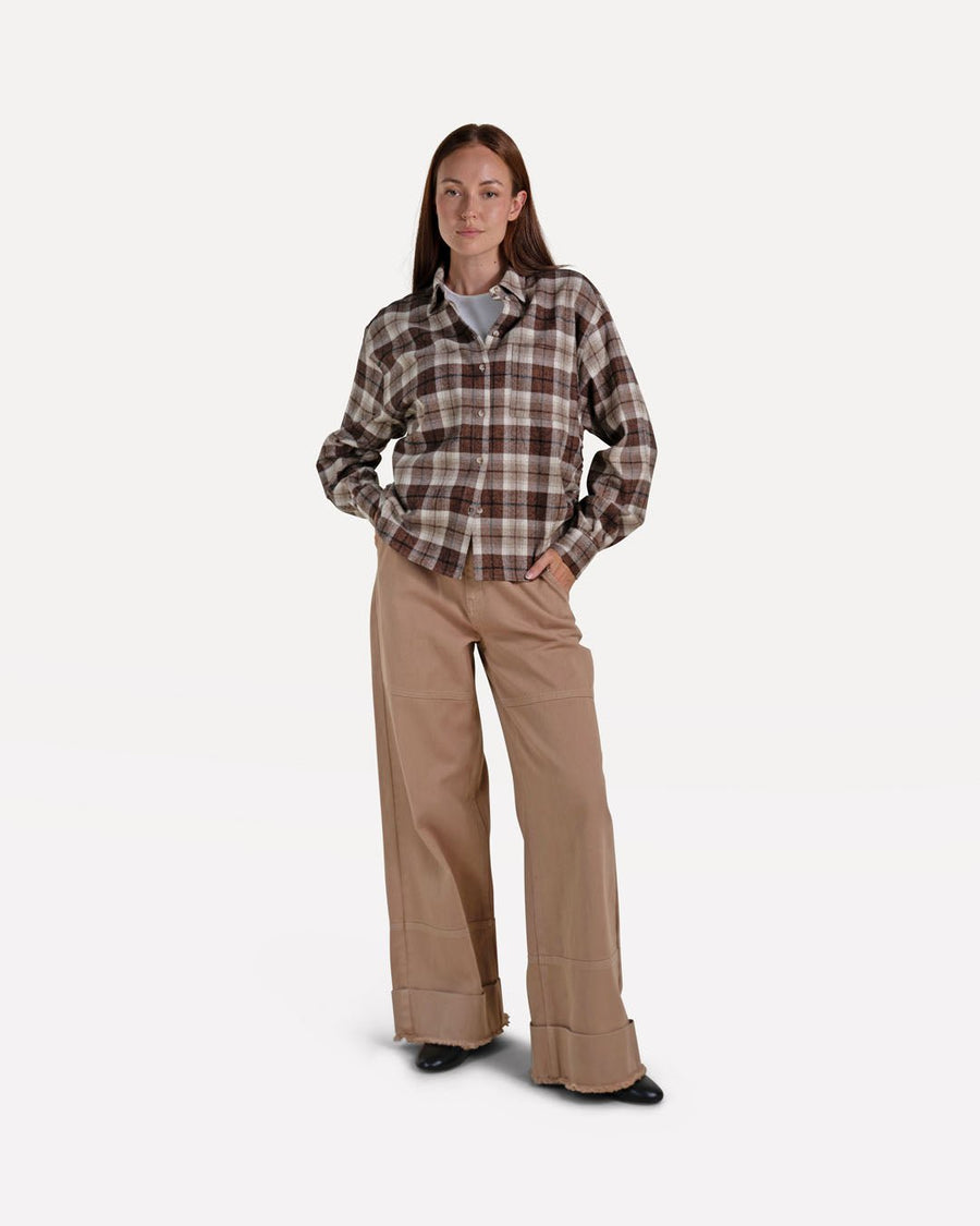 Adrienne check shirt l/s - Another-Label