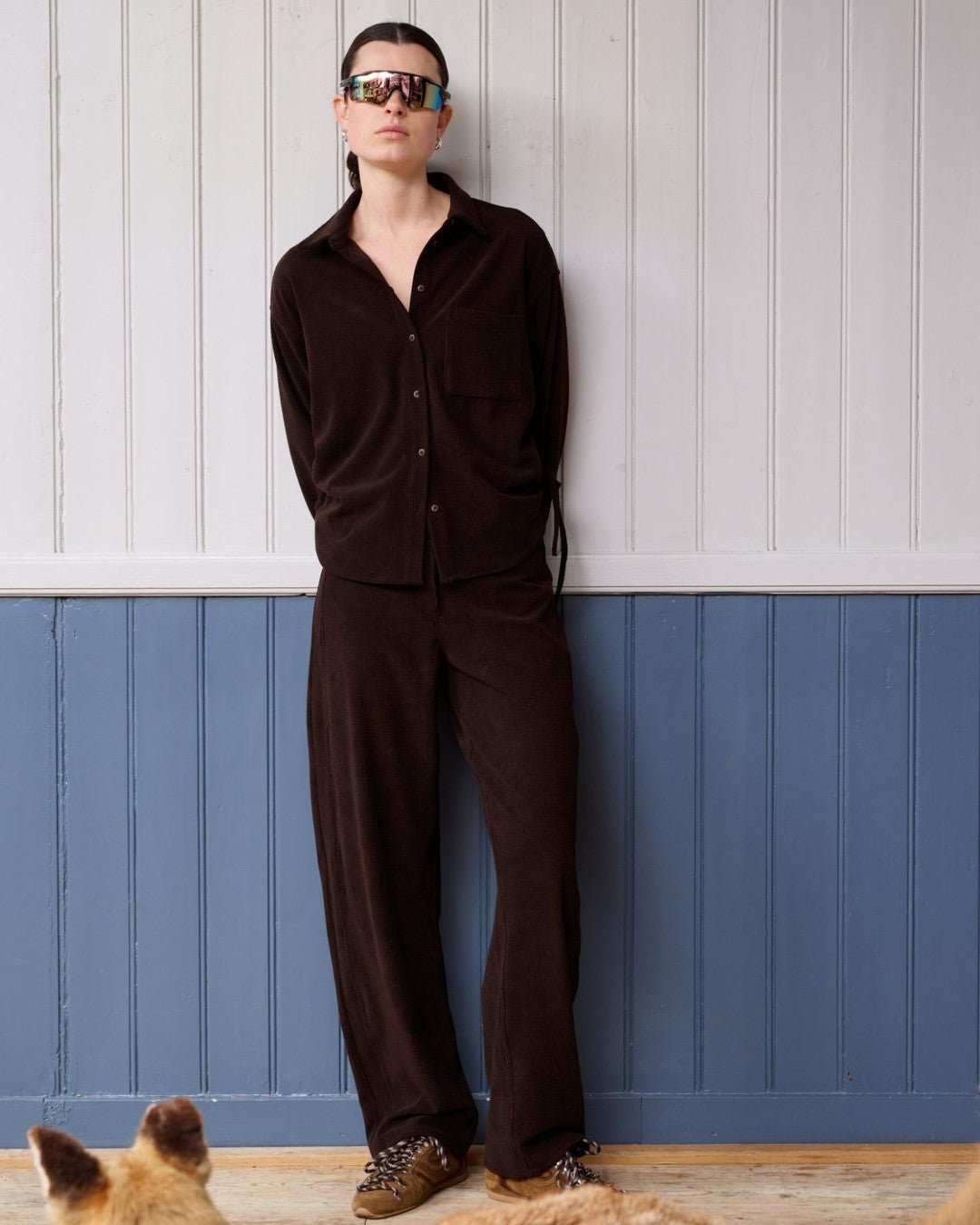 Adrienne cord shirt l/s - Another-Label