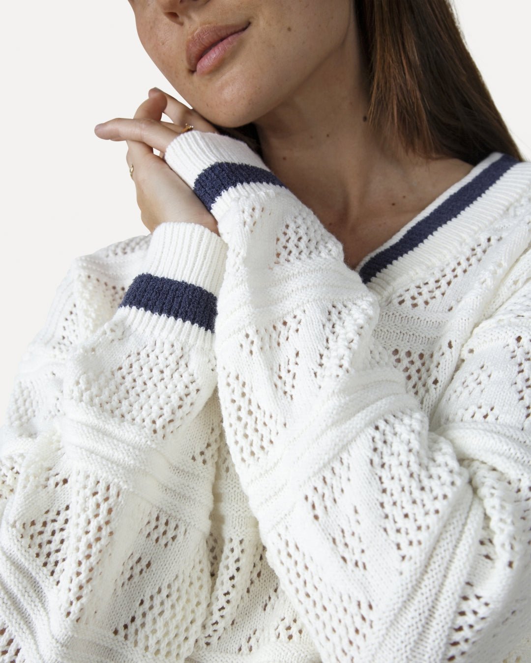 ALAnother knitted pull l/s - Another - Label
