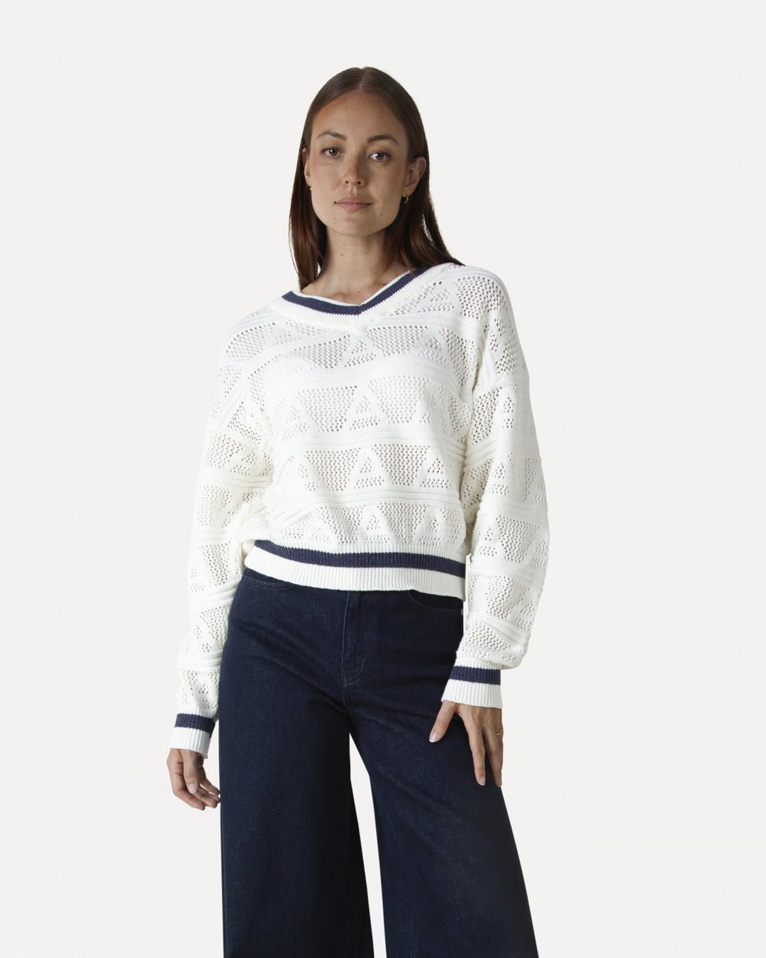 ALAnother knitted pull l/s - Another - Label