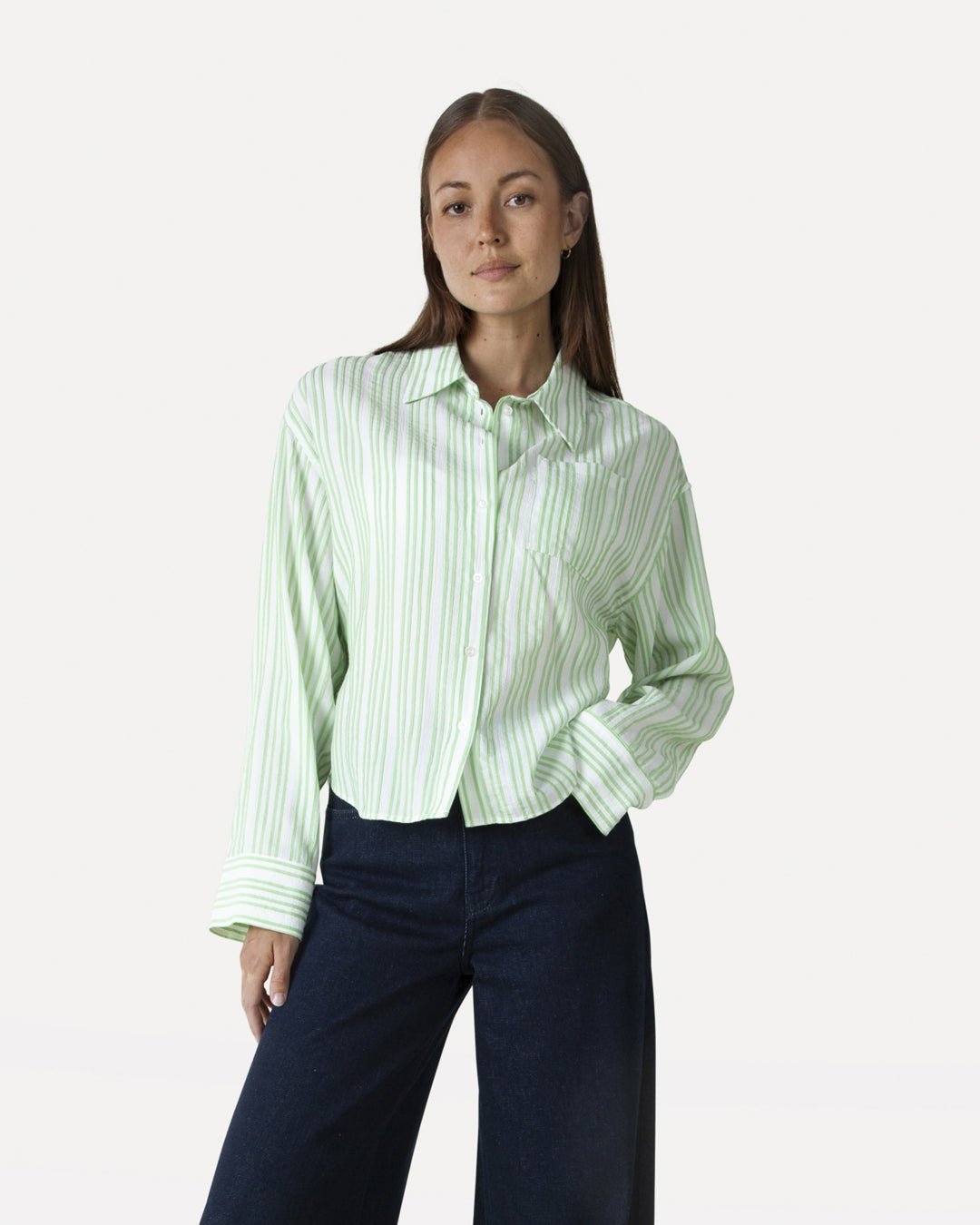 ALFaiga stripe shirt l/s - Another - Label
