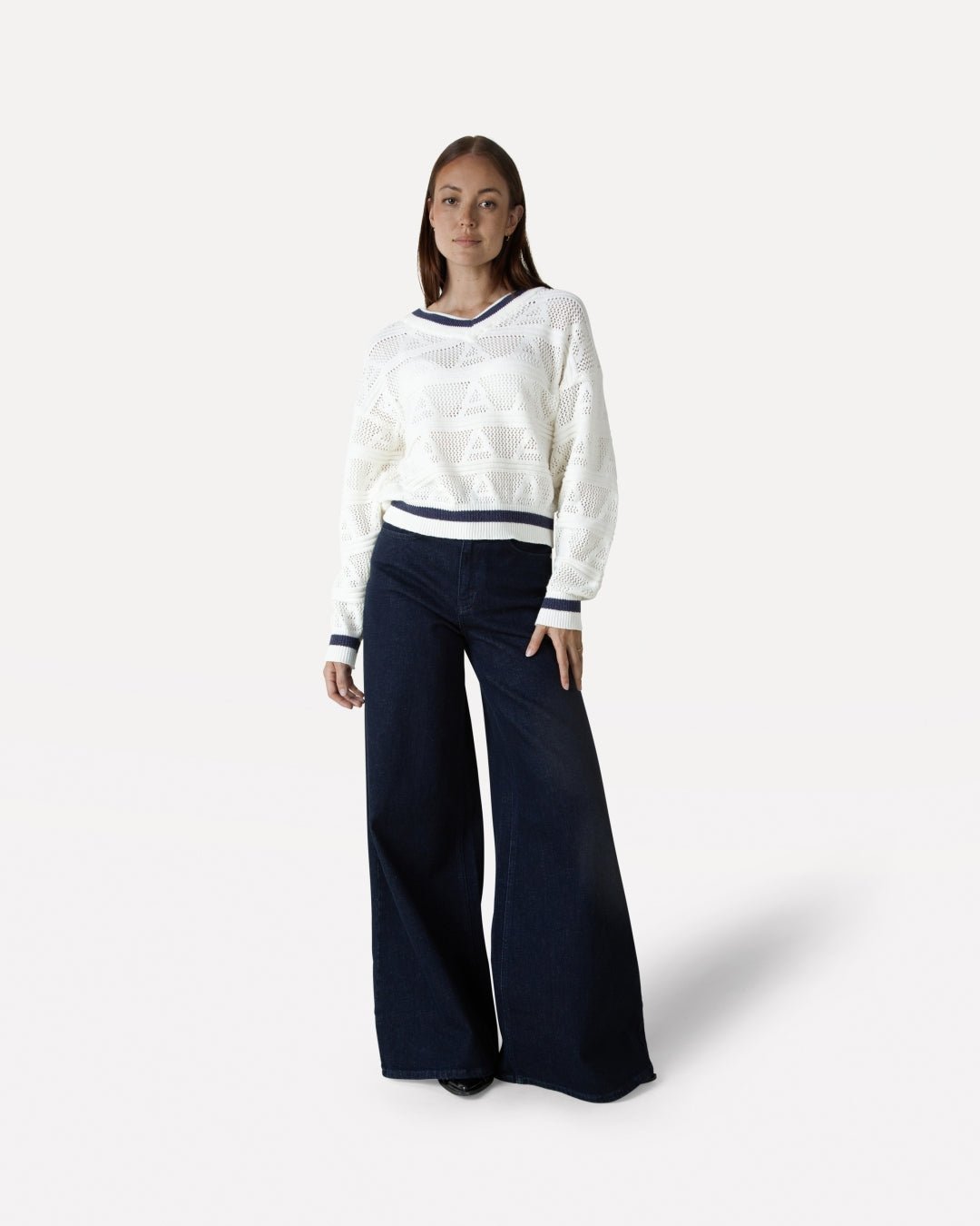 ALMoore wide denim pants - Another - Label
