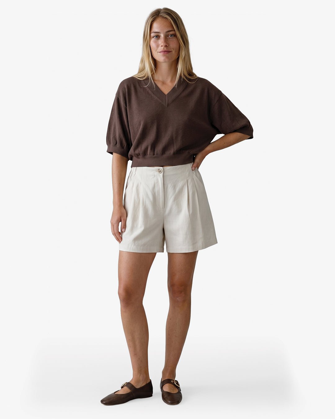 Amice v-neck t-shirt - Another-Label