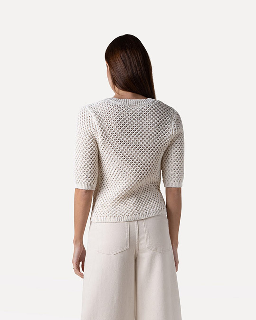 Aster v - neck knitted pull - Another - Label