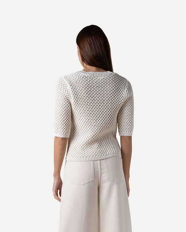 Aster v - neck knitted pull - Another - Label