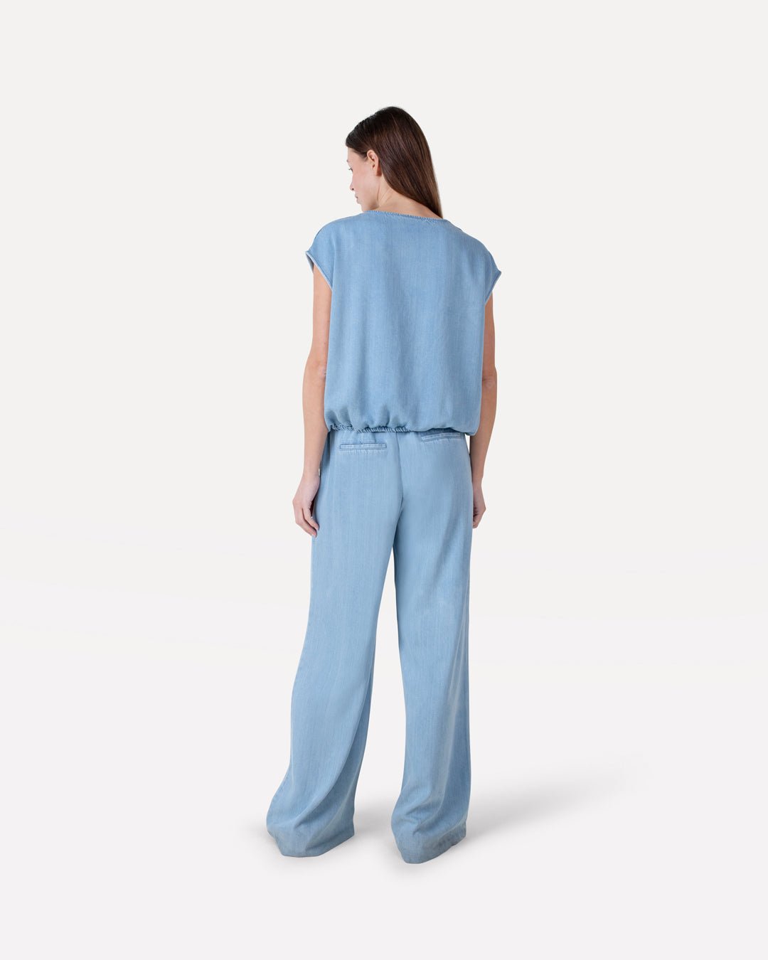Aurore denim top & Emmy pants - Another - Label