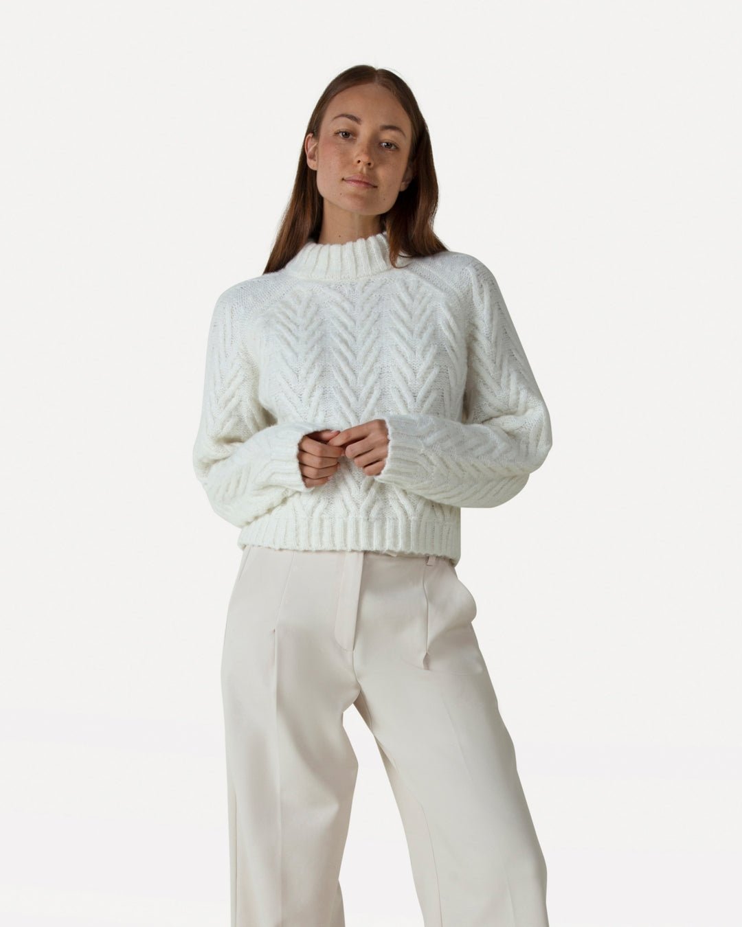 Becka knitted pull l/s - Another - Label