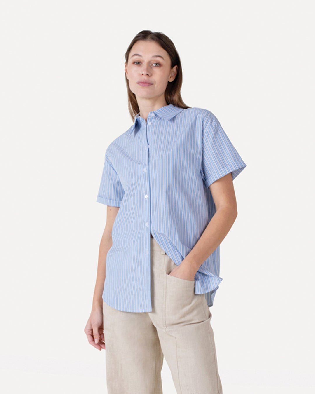 Blanche shirt s/s - Another - Label