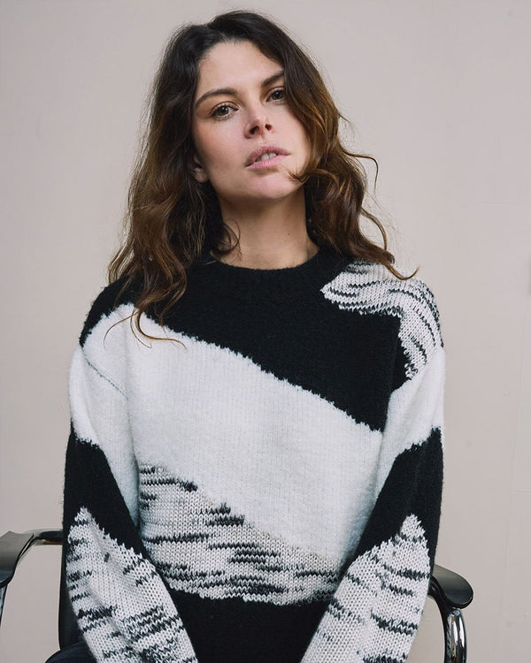 Brissa knitted pull l/s - Another - Label