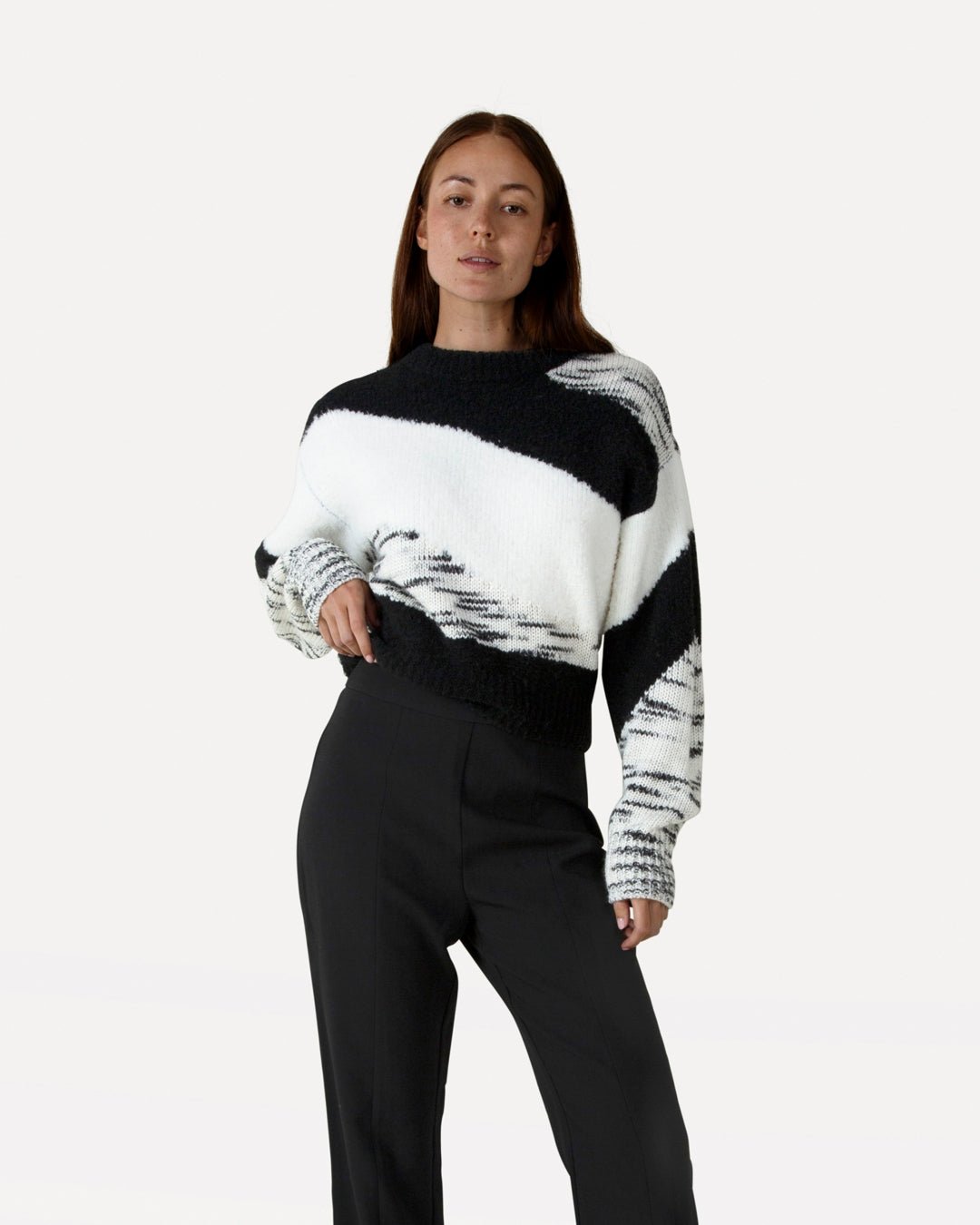 Brissa knitted pull l/s - Another - Label