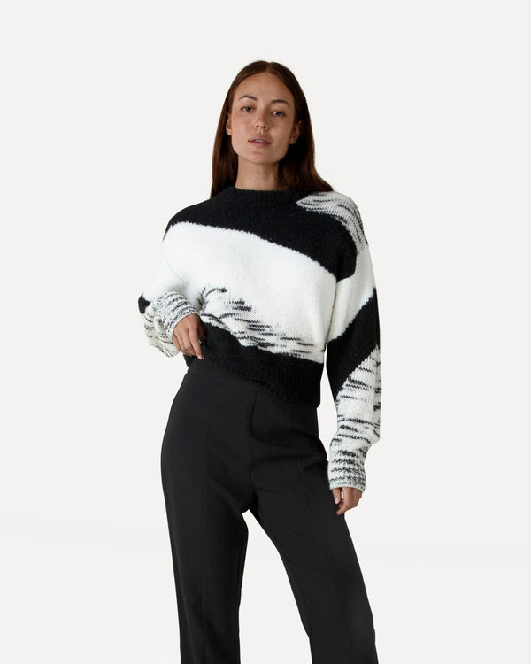 Brissa knitted pull l/s - Another - Label