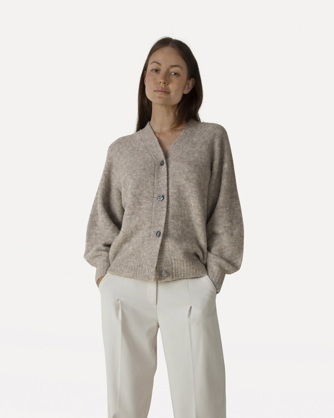 Ceyda knitted cardigan l/s - Another - Label