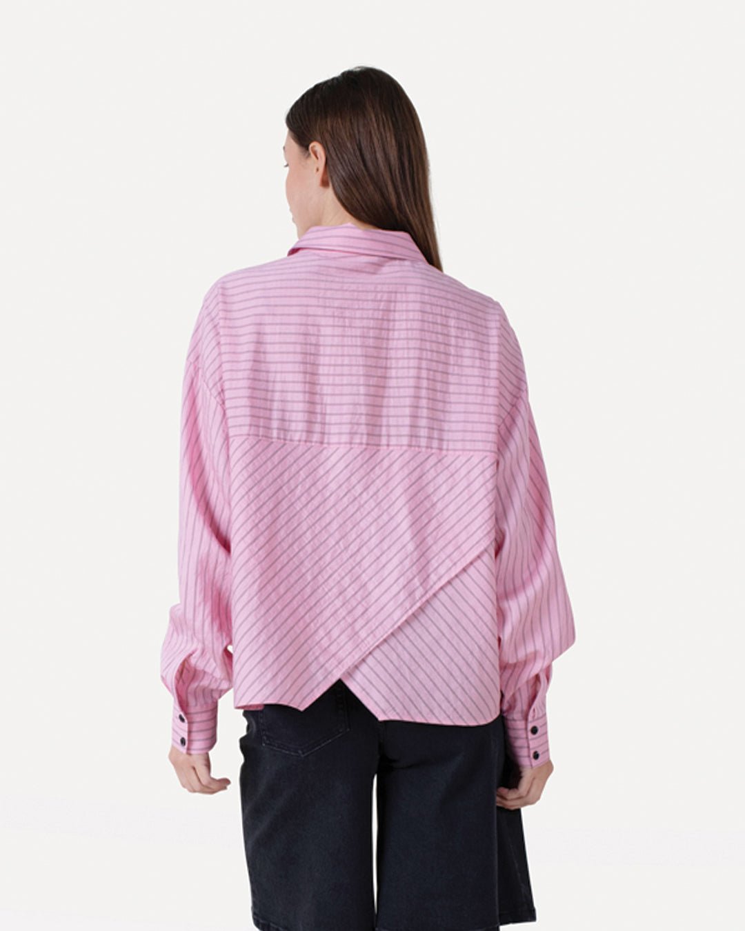 Cherree fine stripe shirt l/s - Another - Label