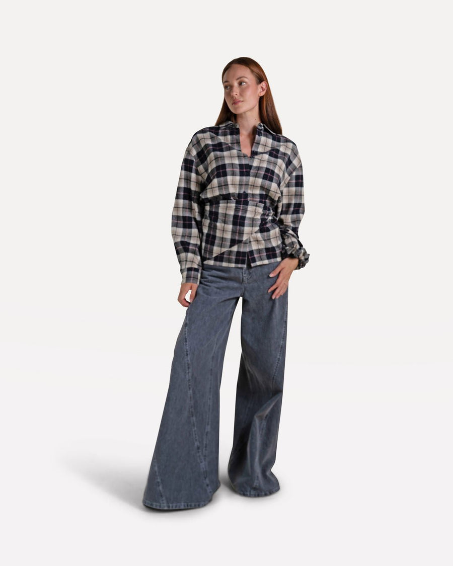 Claudine check shirt - Another-Label