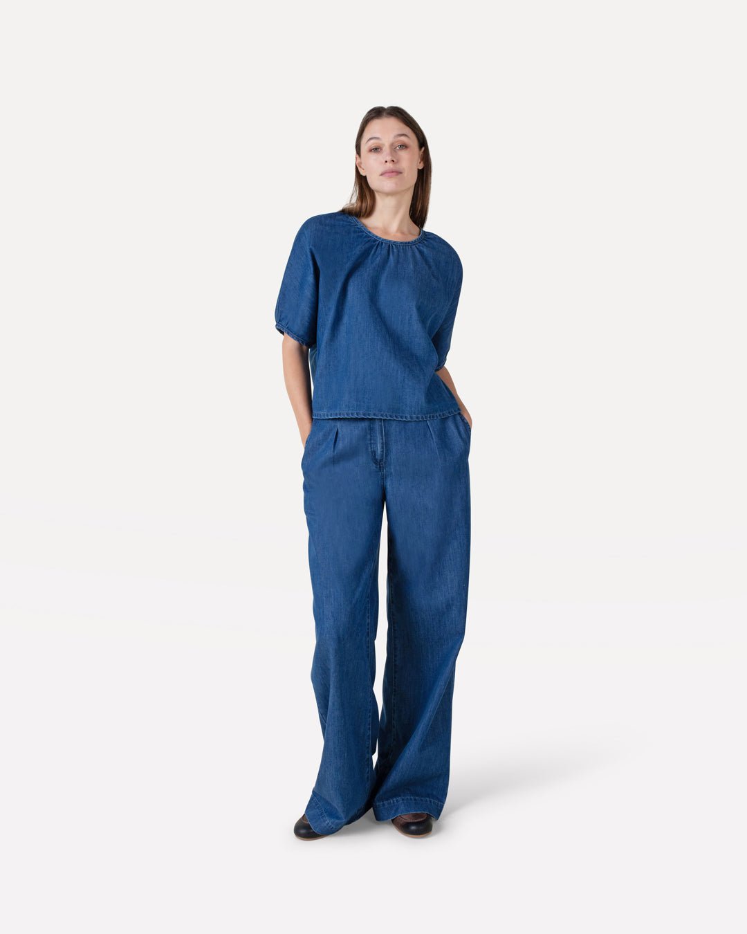 Coralie top & Maddy denim pants - Another - Label