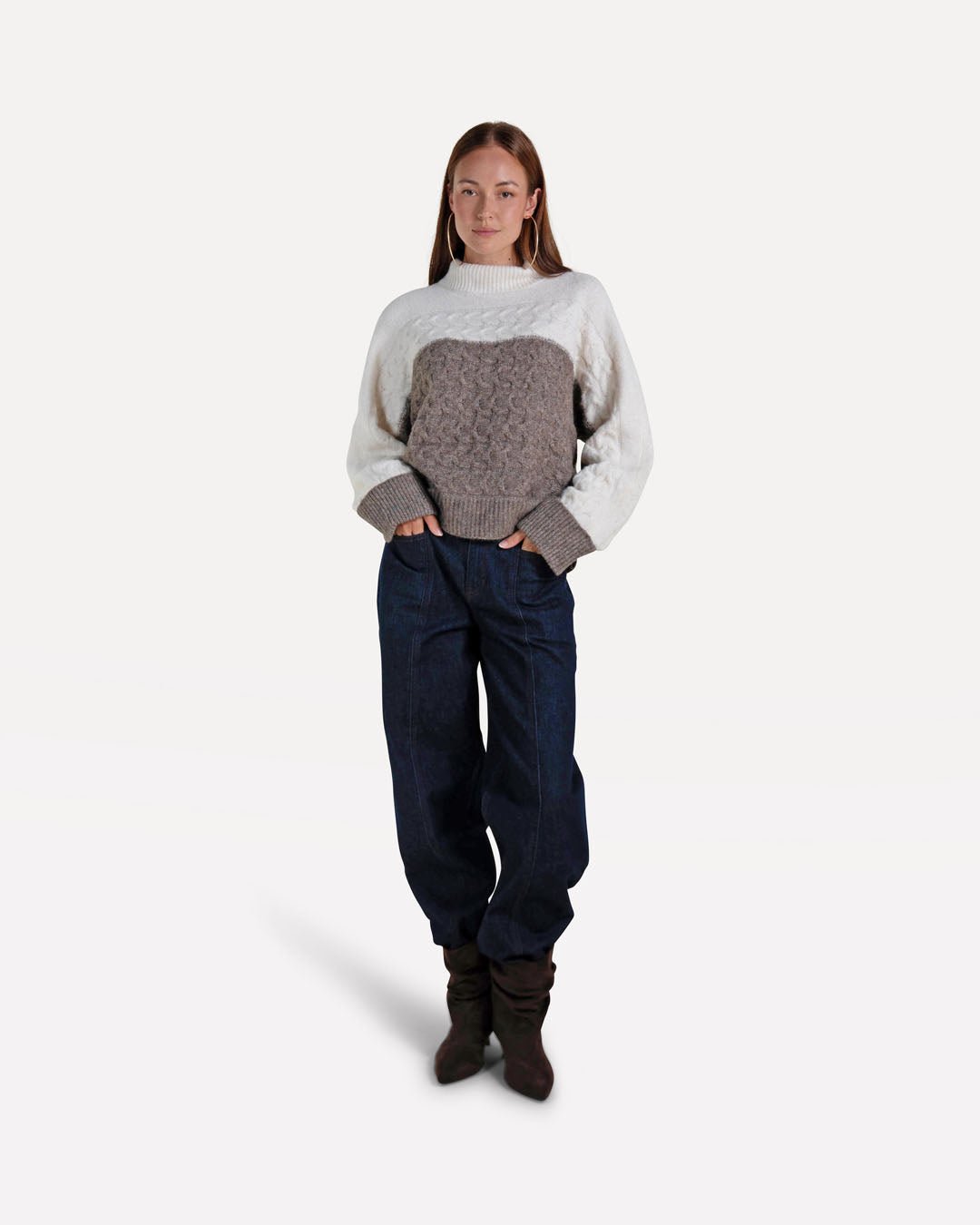 Denise knitted pull l/s - Another-Label