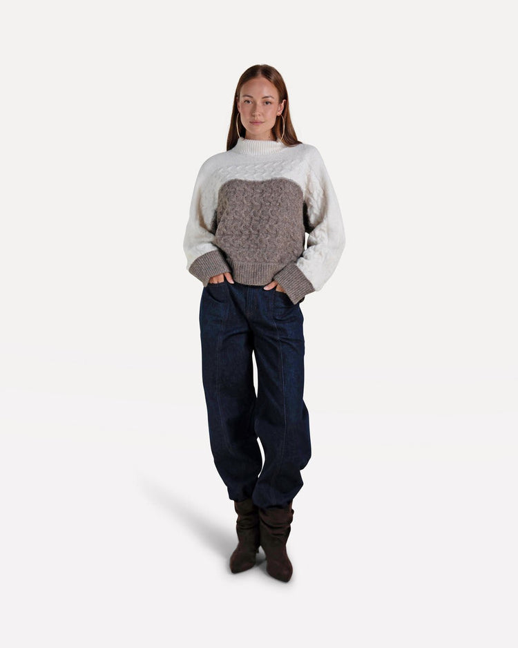 Denise knitted pull l/s - Another-Label