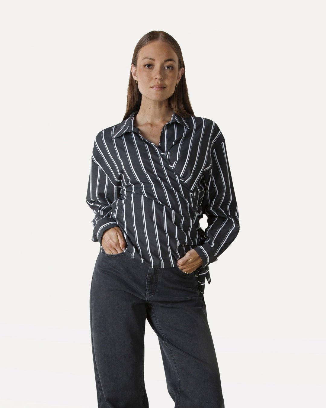 Elif stripe top l/s - Another - Label