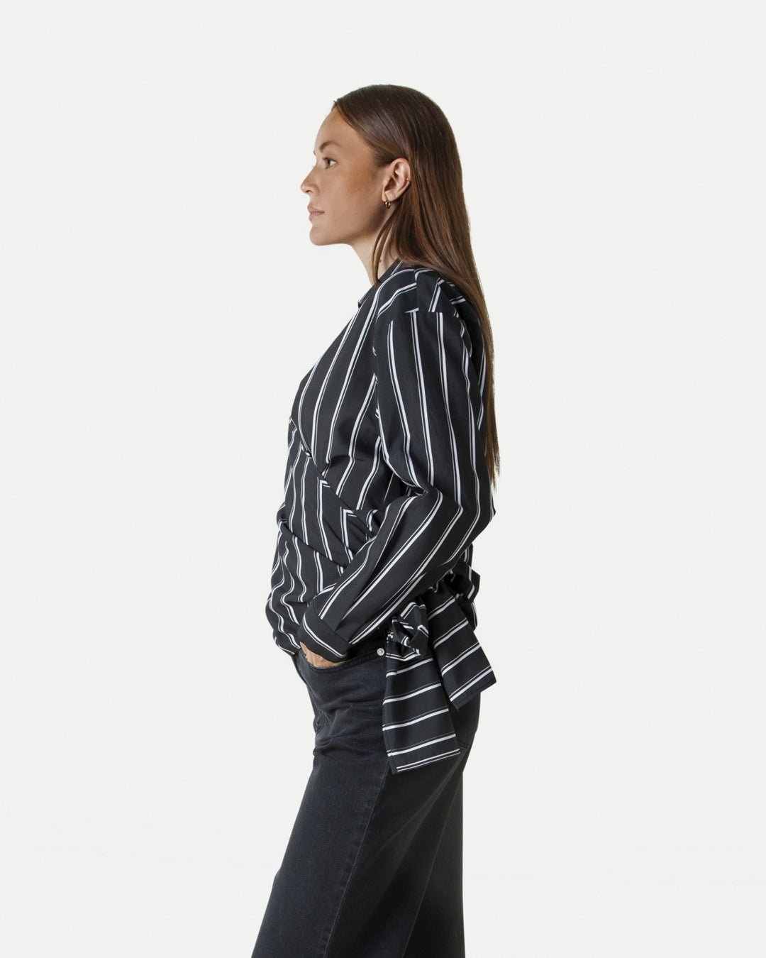 Elif stripe top l/s - Another - Label
