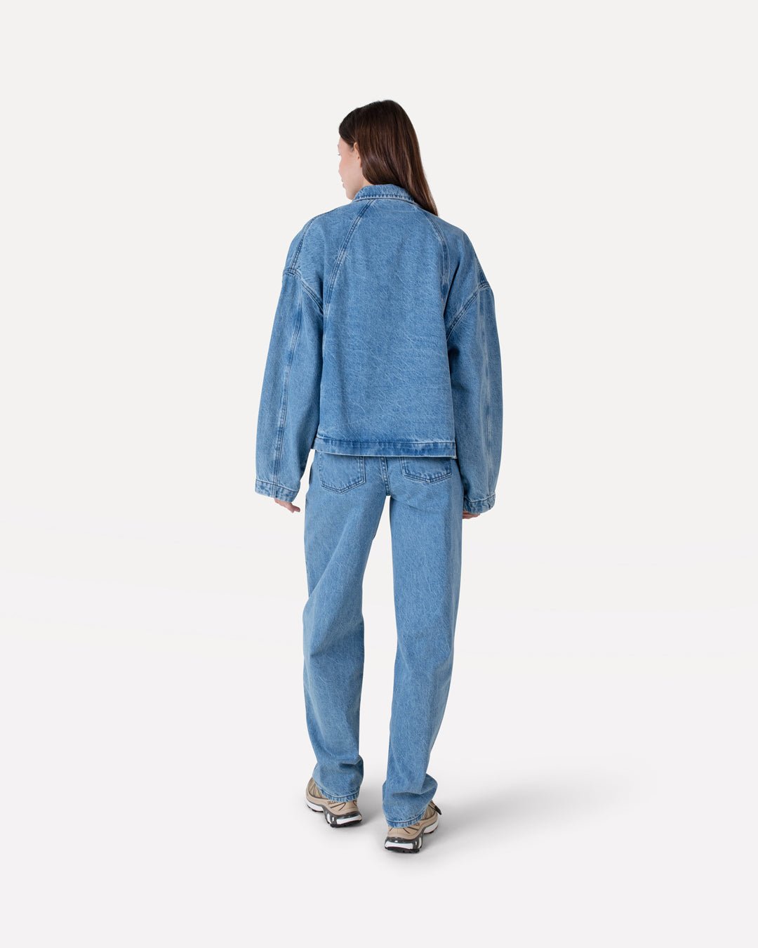 Enora denim jacket & Nayomi denim pants - Another - Label