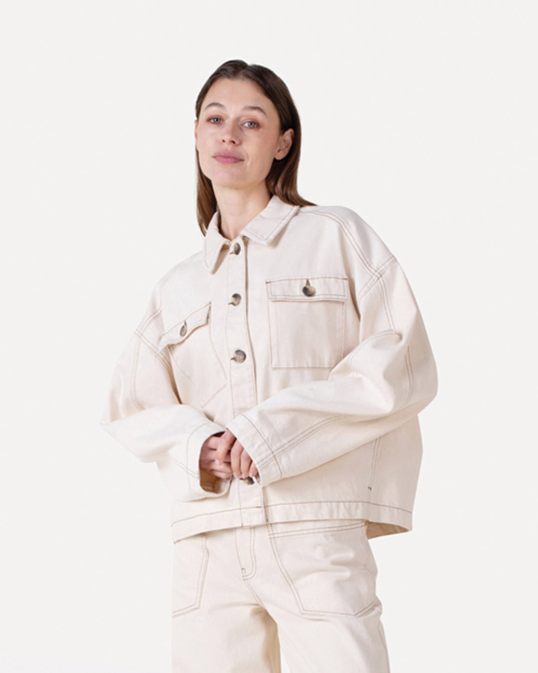 Enora natural denim jacket - Another - Label