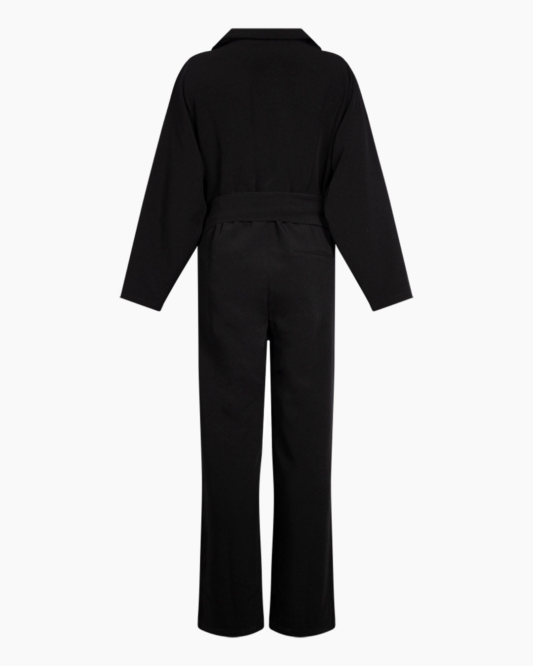 Oblada GERMAN JUMPSUITS F ブラック CINCH Cinch Up Flare Jumpsuit - Black – POPFLEX®