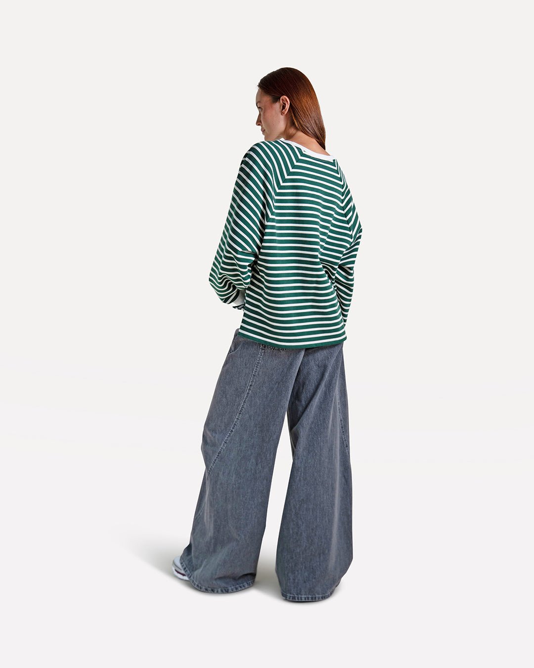 Flori stripe sweat - Another-Label