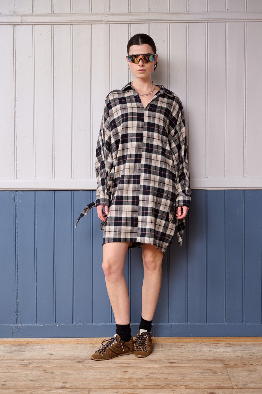 Francoise check dress - Another-Label