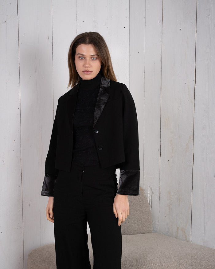 another label Gwen Blazer Black Hot Sale Black Friday Clothing