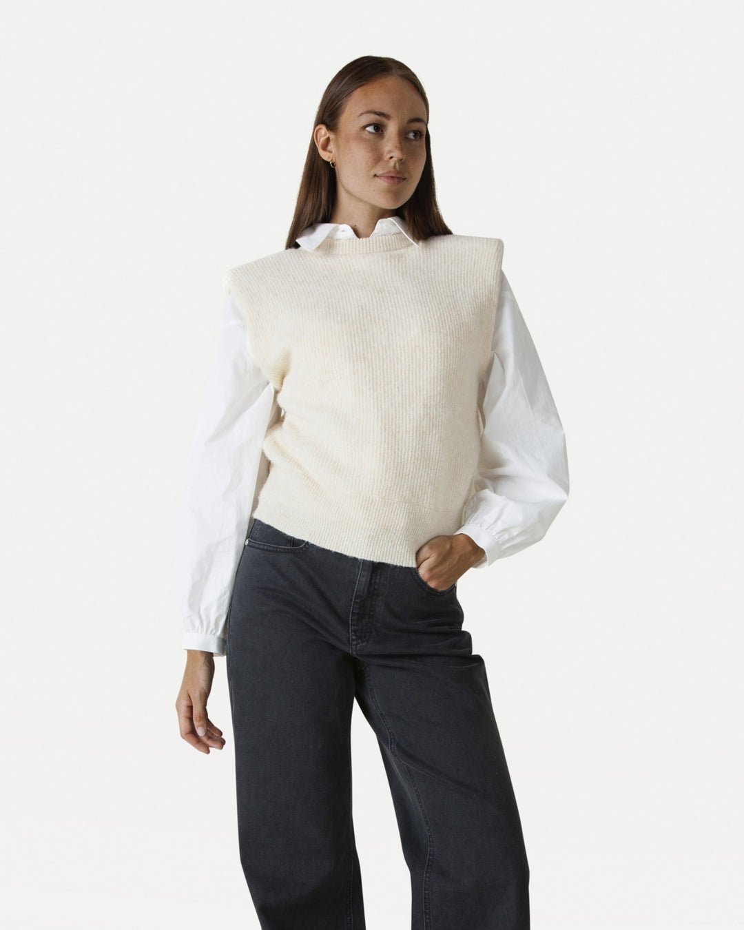 Indra knitted pull l/s - Another - Label