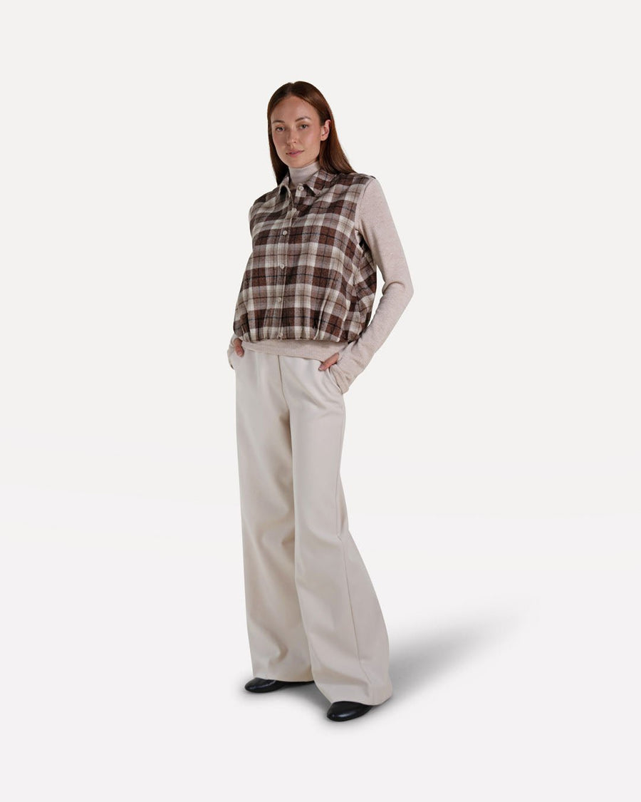 Isabeau check shirt s/l - Another-Label