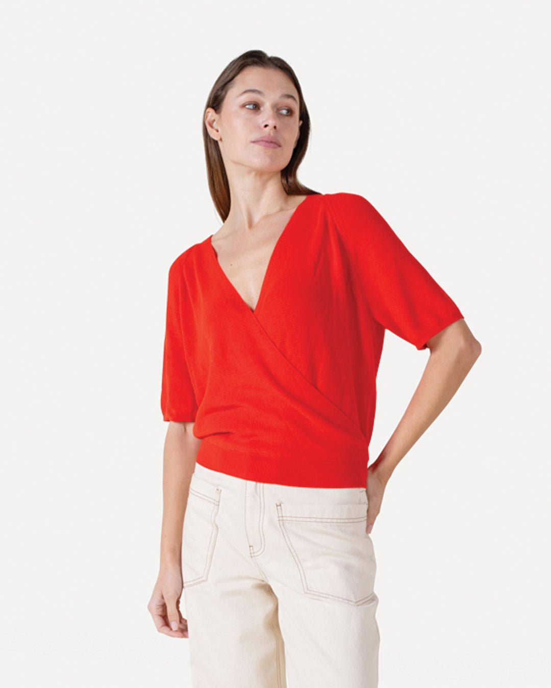 Lini knitted pull s/s - Another - Label