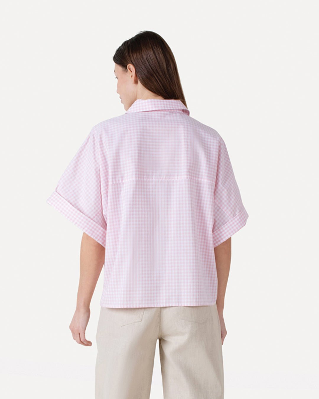 Luca check shirt s/s - Another - Label
