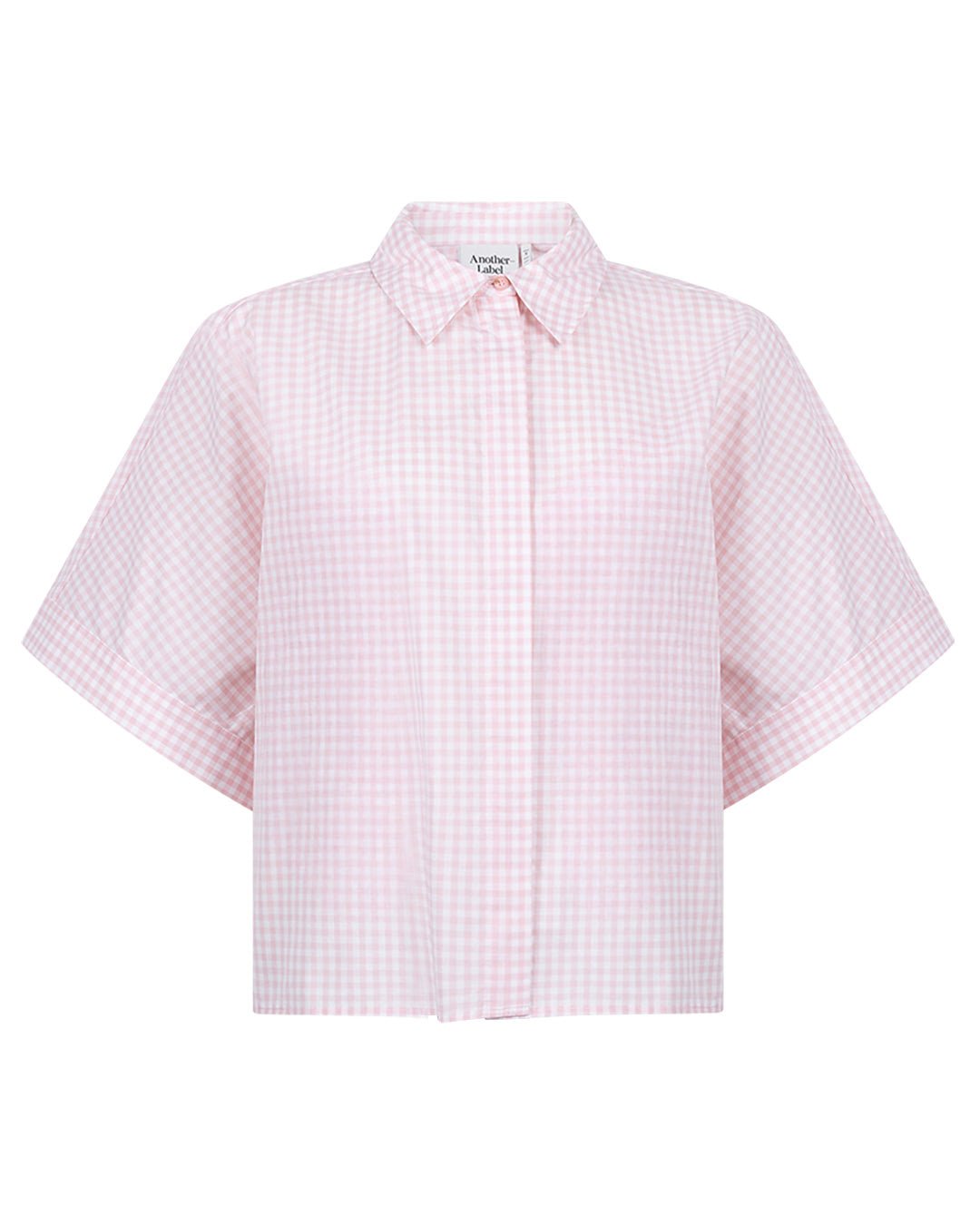 Luca check shirt s/s - Another - Label