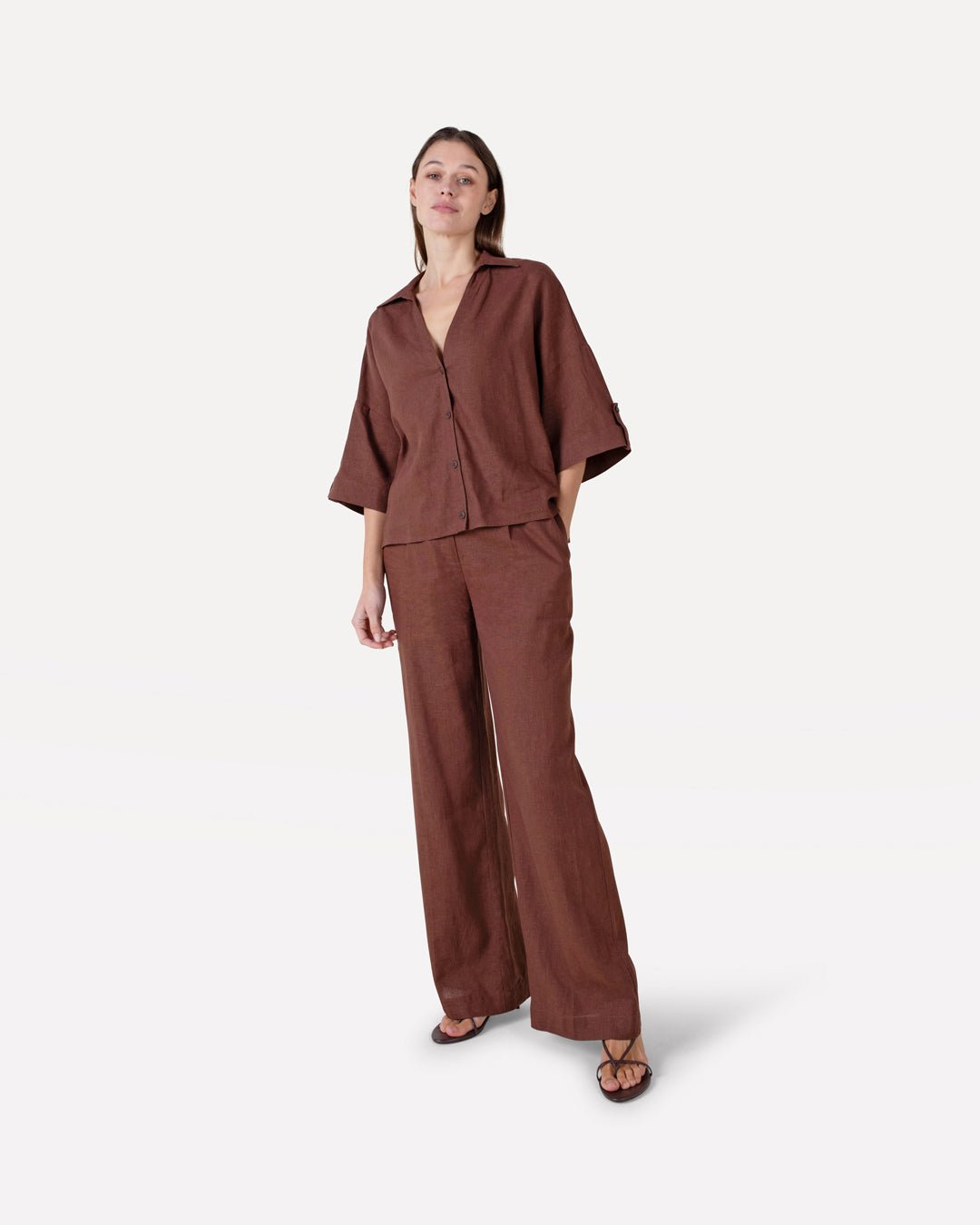 Maddy linen pants - Another - Label