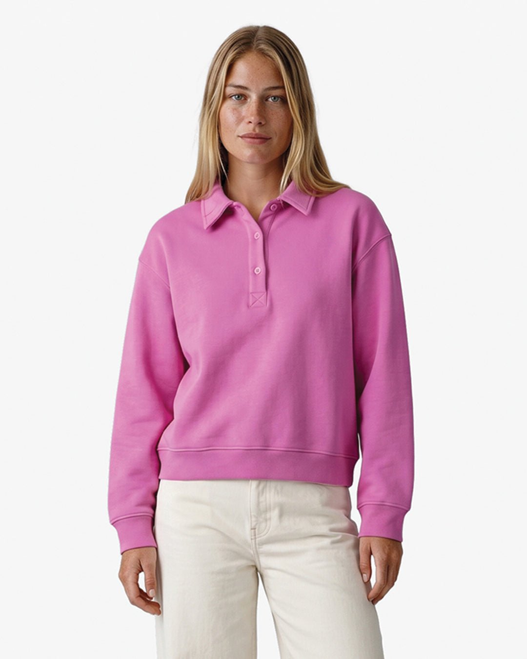 Mireille polo sweat l/s - Another-Label