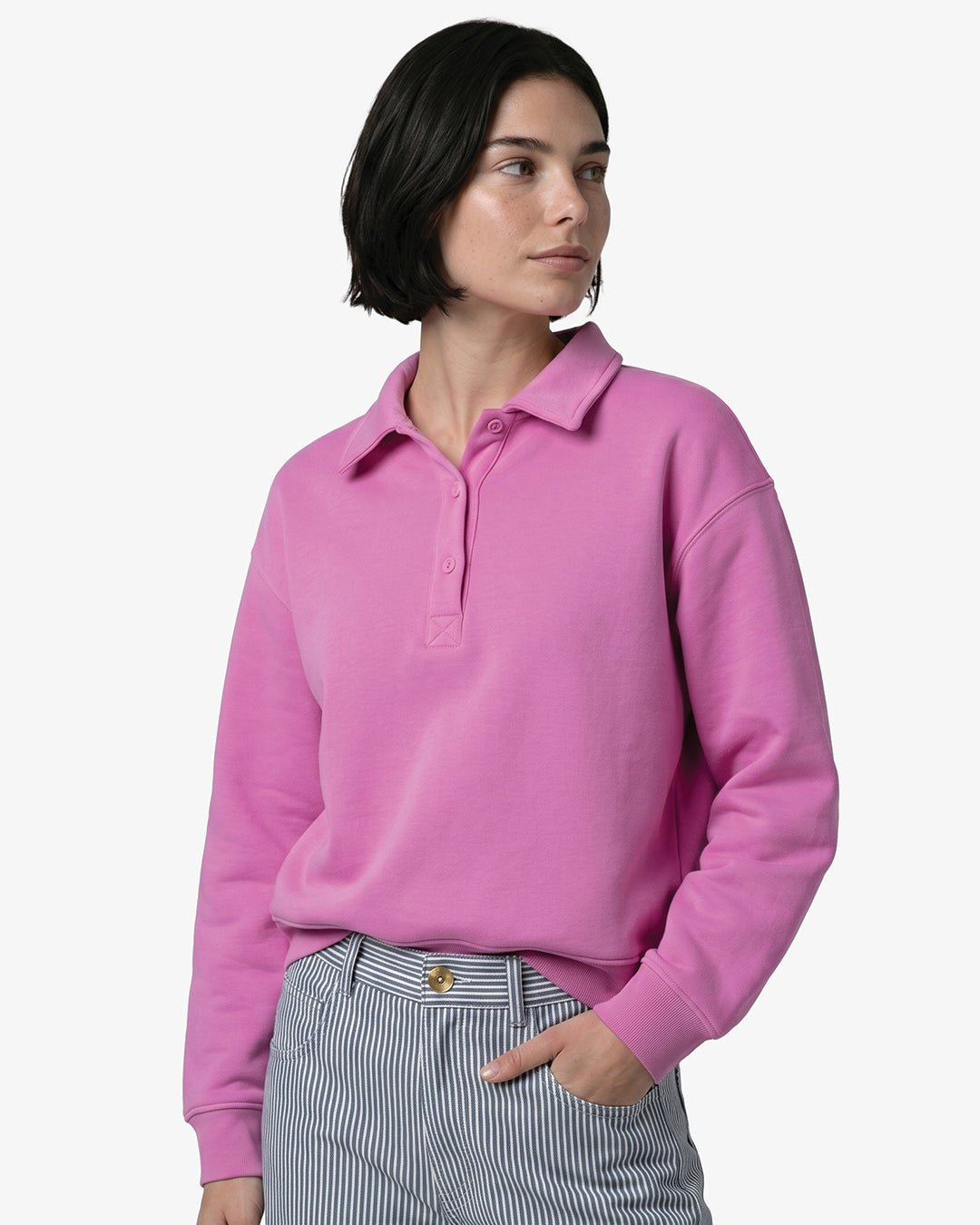 Mireille polo sweat l/s - Another-Label